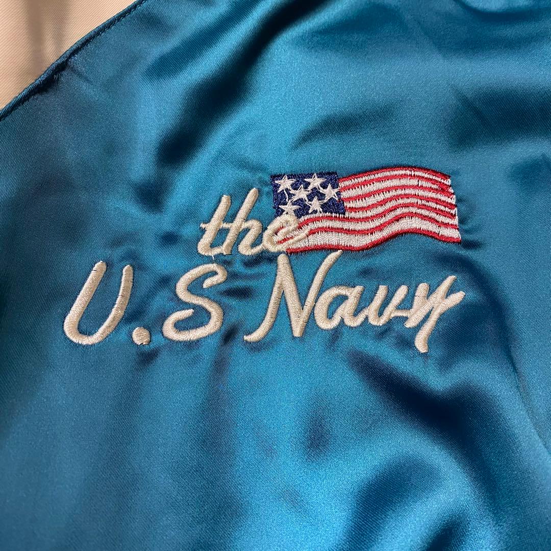 SNAKI』（XXL）US NAVY SEABEES スカジャン/リバーシブル - メルカリ