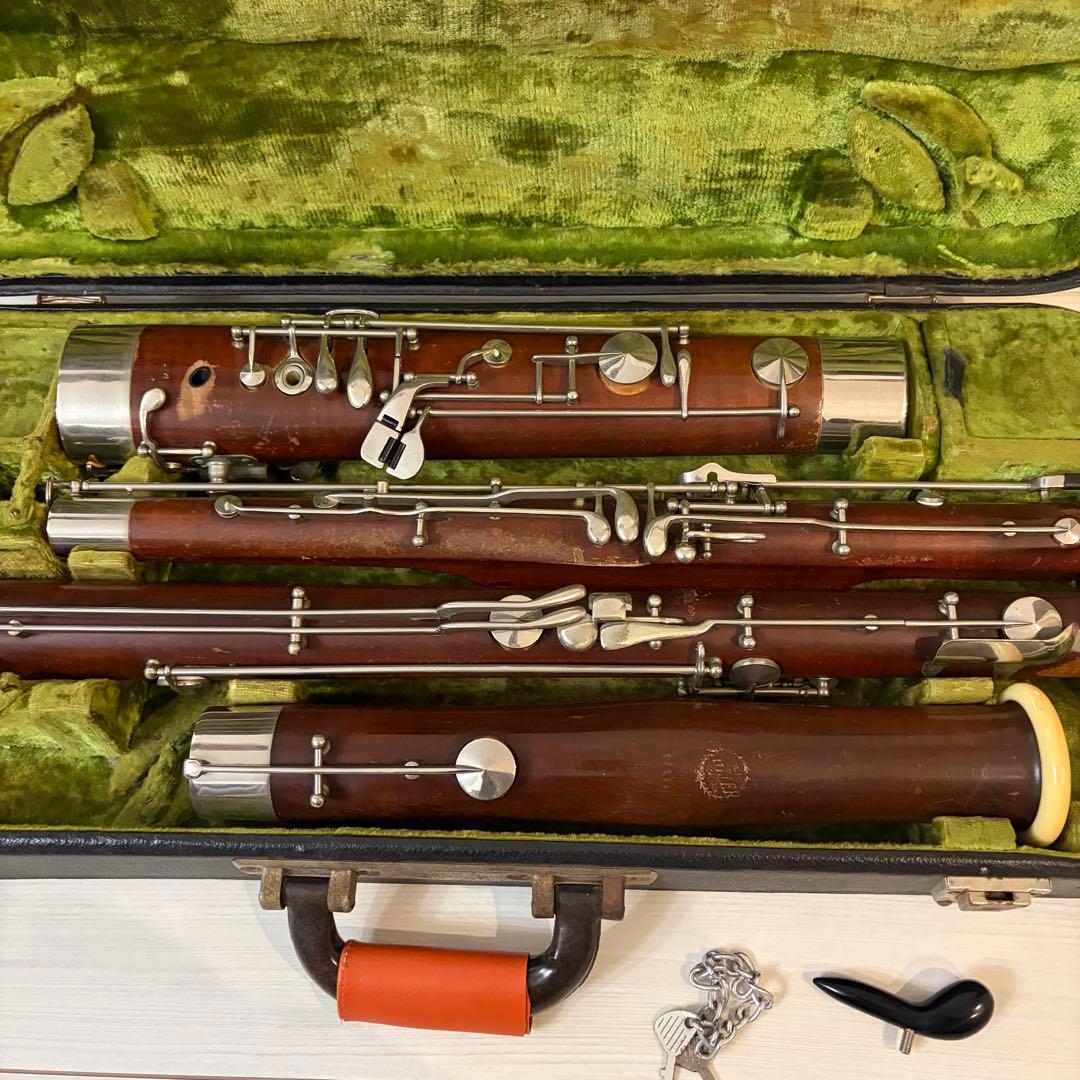 調整済】Huller ドイツ製ファゴット Huller バスーン クルスペ - メルカリ
