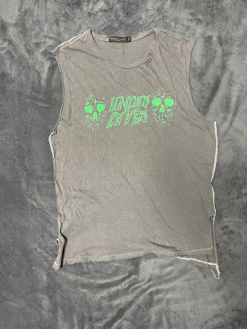 Undercover SCAB期　ノースリーブカットソー　ロゴ入り 2026年最新】アンダーカバー scabの人気アイテム - メルカリ