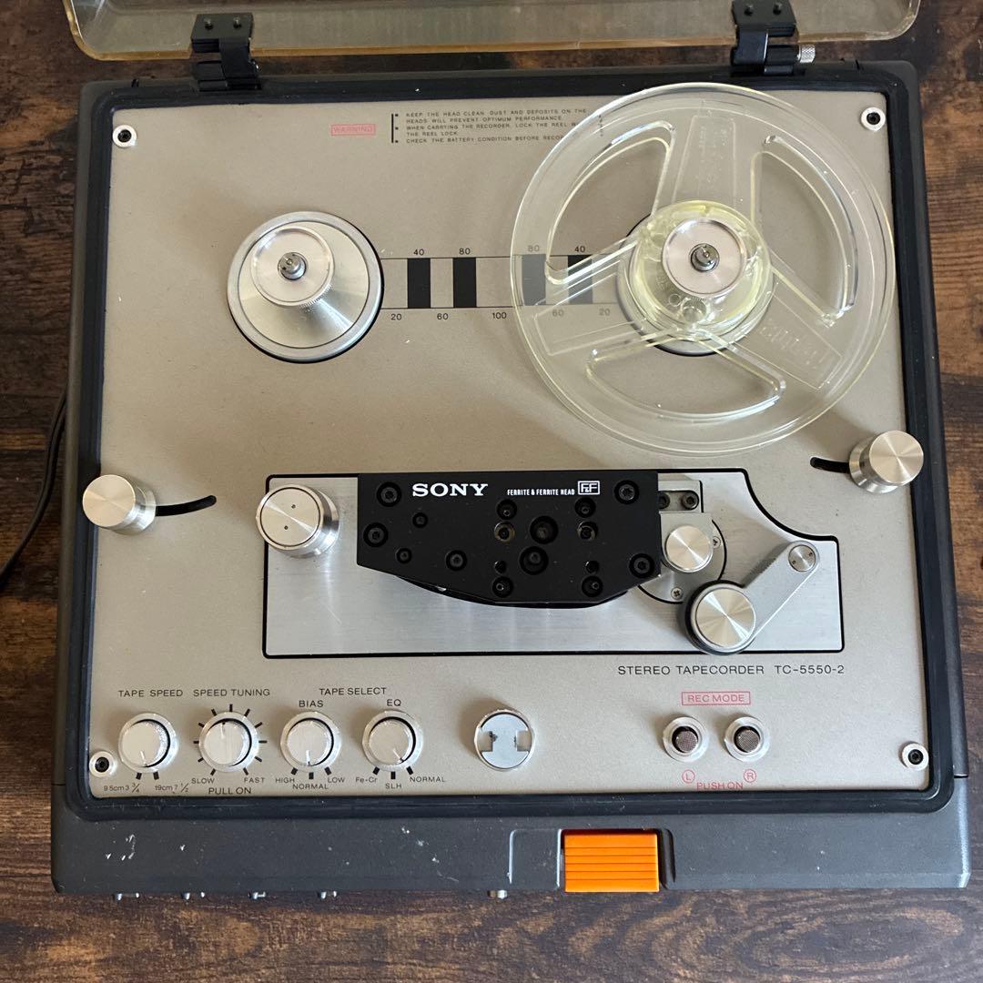 SONY TC-5550-2 オープンリールデッキ デンスケ - メルカリ