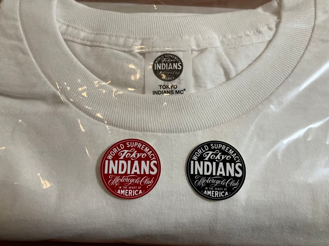 新品 TOKYO IMDIANS TIMC-LS-T-2201/WH Lサイズ