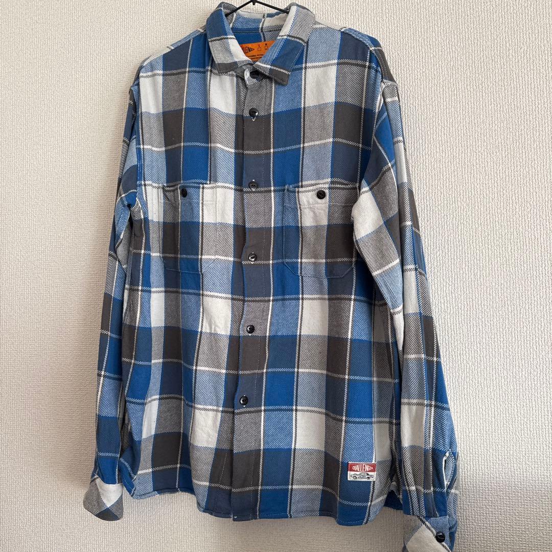 CHALLENGER ネルシャツ チャレンジャー Mサイズ長瀬智也 - メルカリ