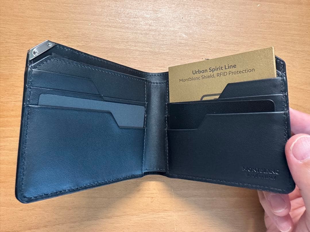 モンブラン Urban Spirit Line 二つ折り財布119314