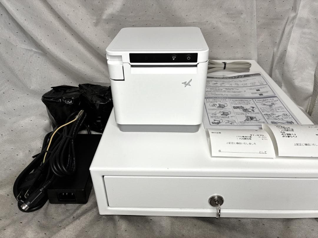 たーこ　美品■スター精密　サーマルプリンター＆ドロアー■MCP31LB　エ 2024年製□スター精密 サーマルプリンター＆ドロアー□MCP31LB