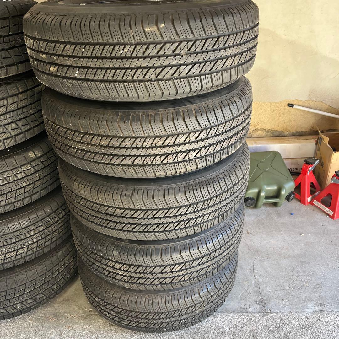 fjクルーザー純正ホイールタイヤセット 5本セット 引き取り限定で