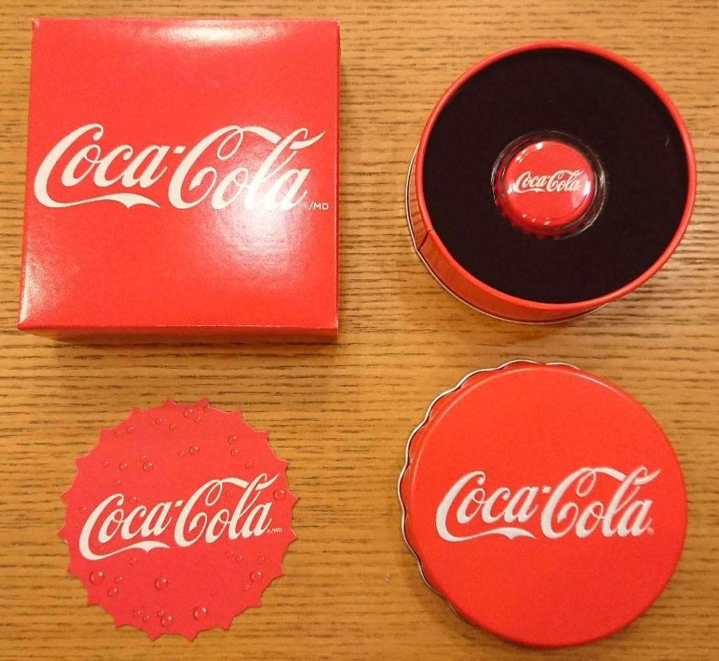 2023 ニウエ コカ・コーラ ボトルキャップ型 1ドル プルーフカラー銀貨