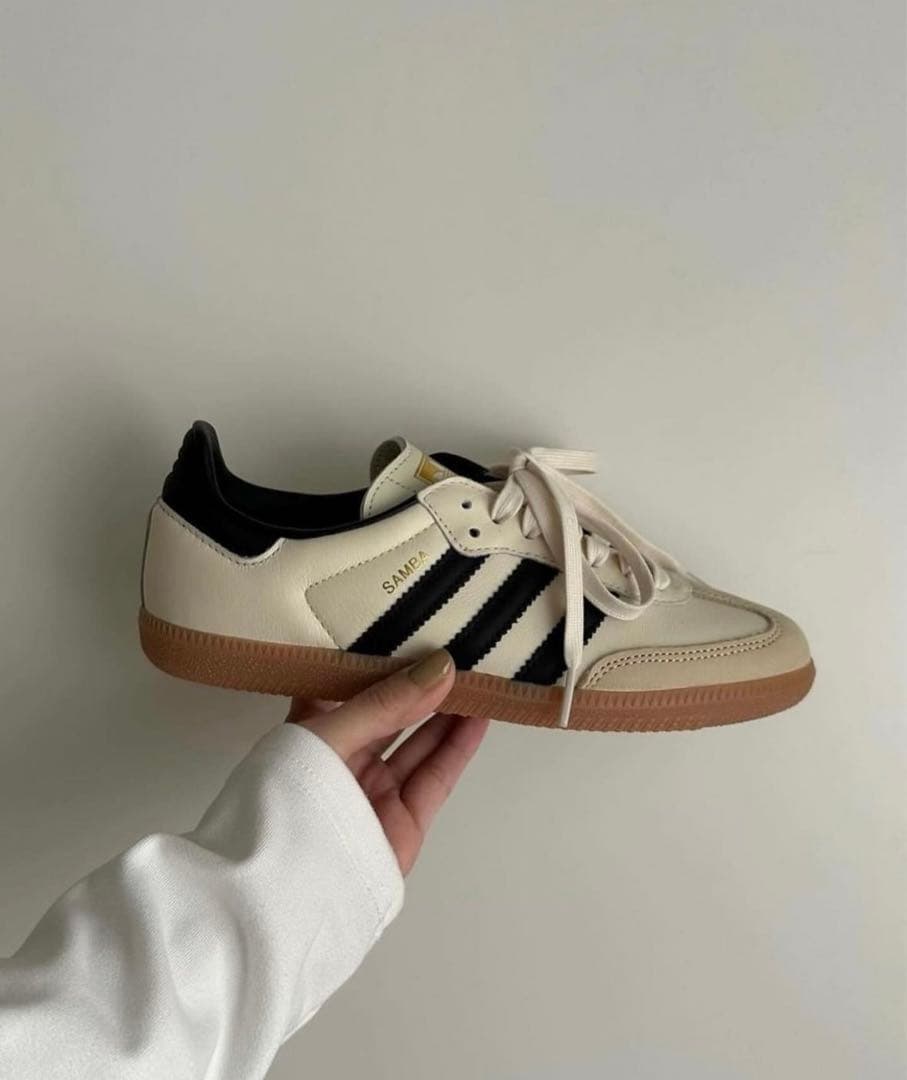 【ADIDAS】SAMBA OG 23.5cm クリームホワイト