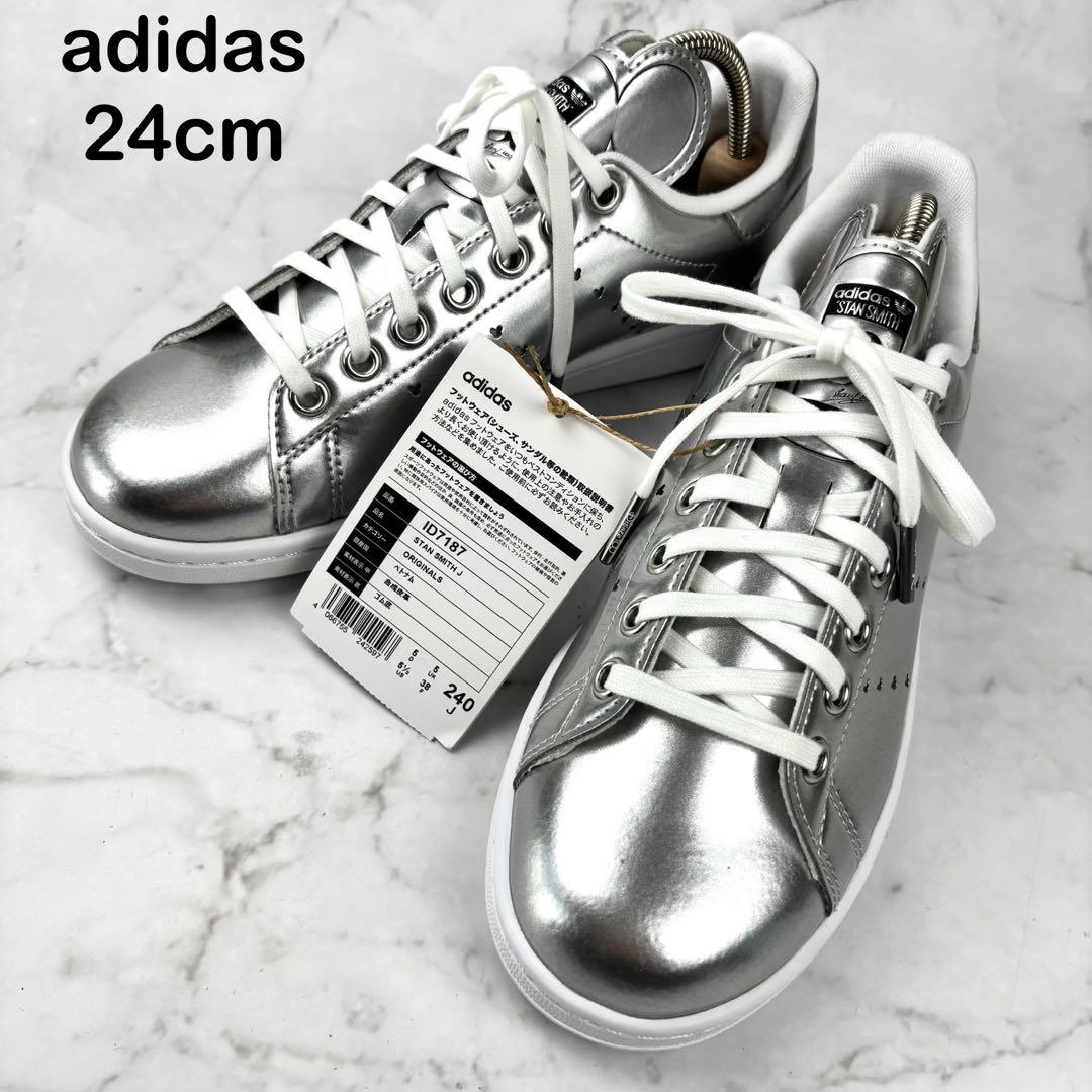 新品】adidas スタンスミス ディズニー 100周年 シルバー ミッキー