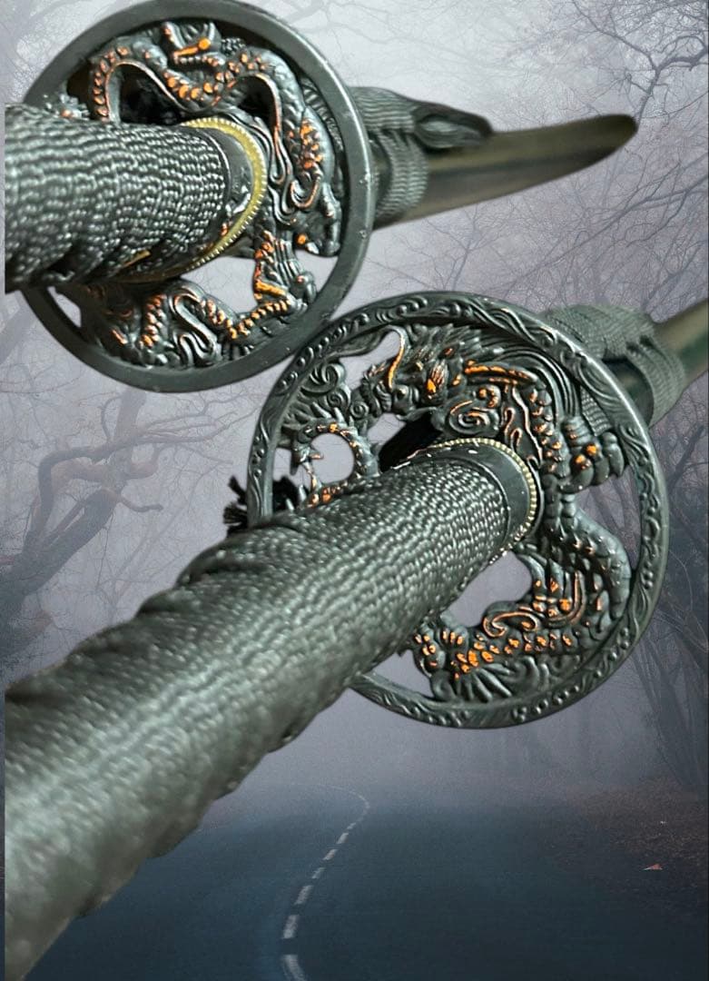 模造刀‼️二本セット❗重厚感あり❗ 刀置き台 豪華セット