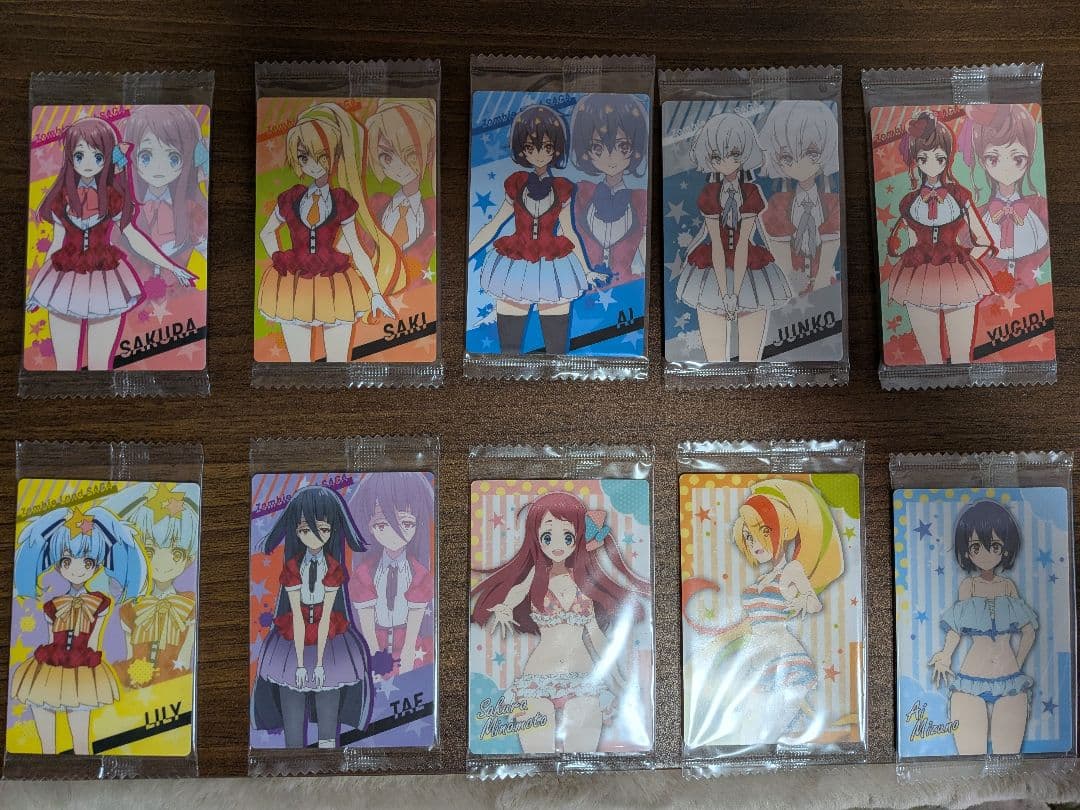 ゾンビランドサガ/ウエハース/カード/フルコンプリート/26枚セット