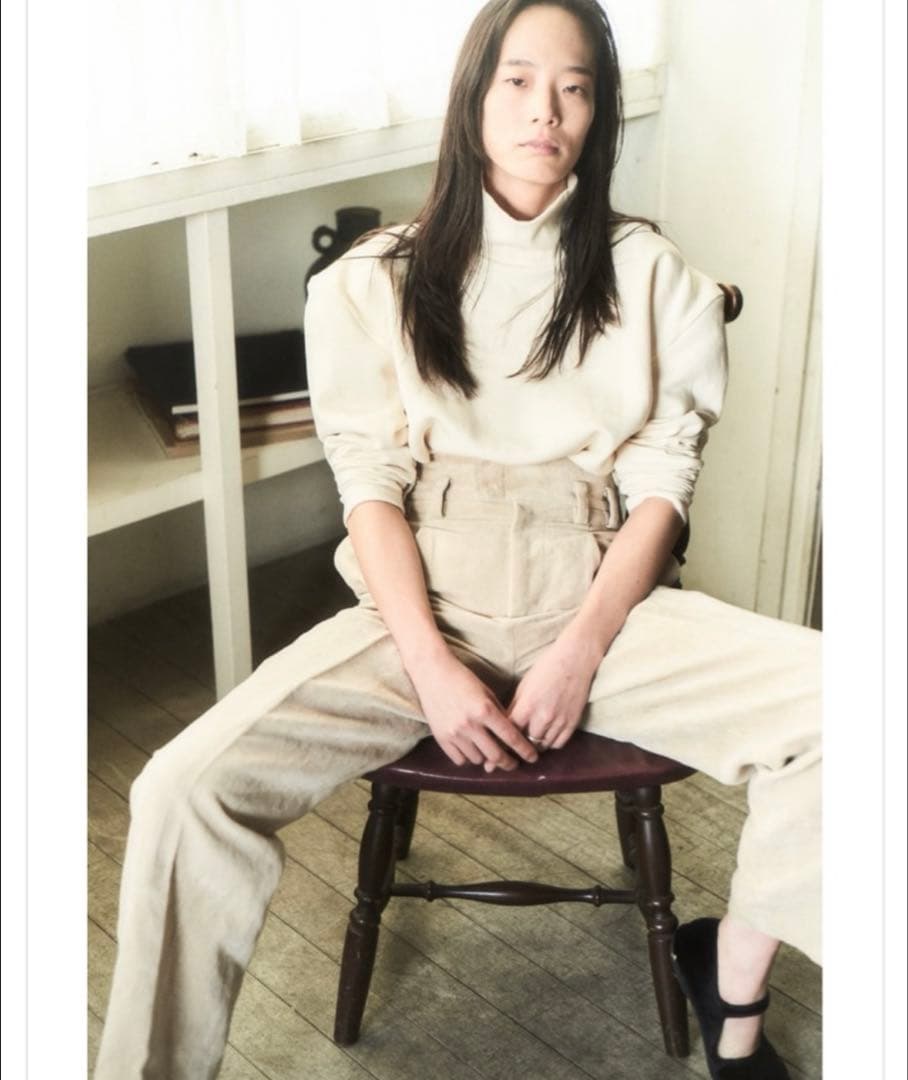 jonnlynxジョンリンクススウェットニットトップスbiotopフミカウチダ