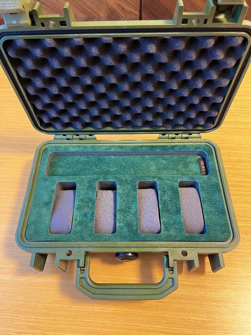 Pelican✖️CELIEU 1170専用のウォッチウレタンフォーム CELIEU ペリカンウォッチケース ウレタンフォームにNEWカラー