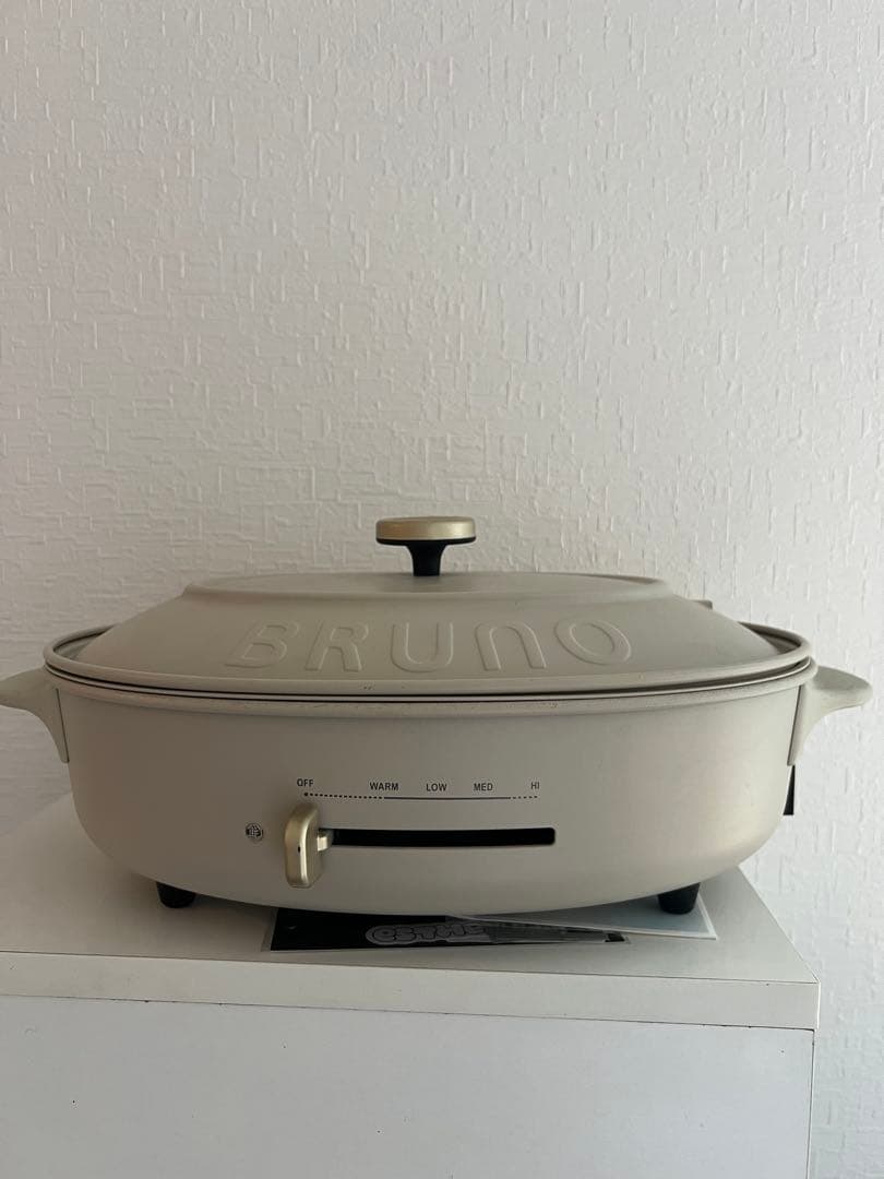 BRUNO オーバルホットプレート オーバルホットプレート（IH調理器/ホットプレート）｜(ブルーノ/BRUNO