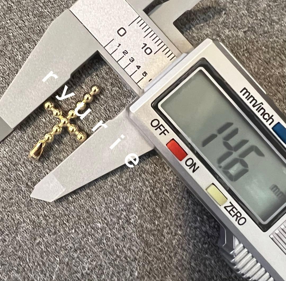 18金K18ペンダントタップ クルス ユニセックス チャーム - メルカリ