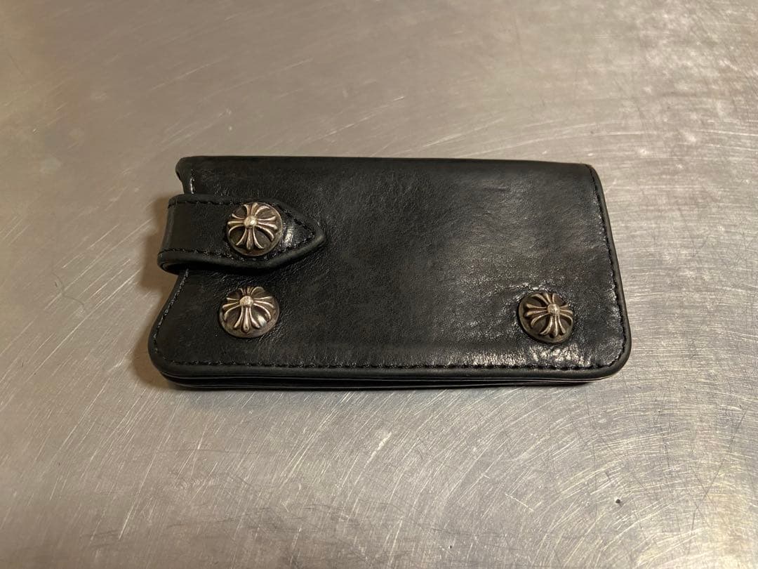CHROME HEARTS クロムハーツ　クロスボールボタン　レザーキーケース 楽天市場】クロムハーツ【CHROMEHEARTS】レザーキーケース/クロス