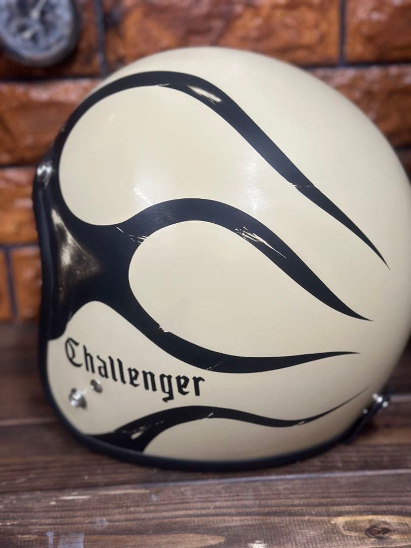 ジェットヘルメット エイジング塗装 新品未使用 フレアー