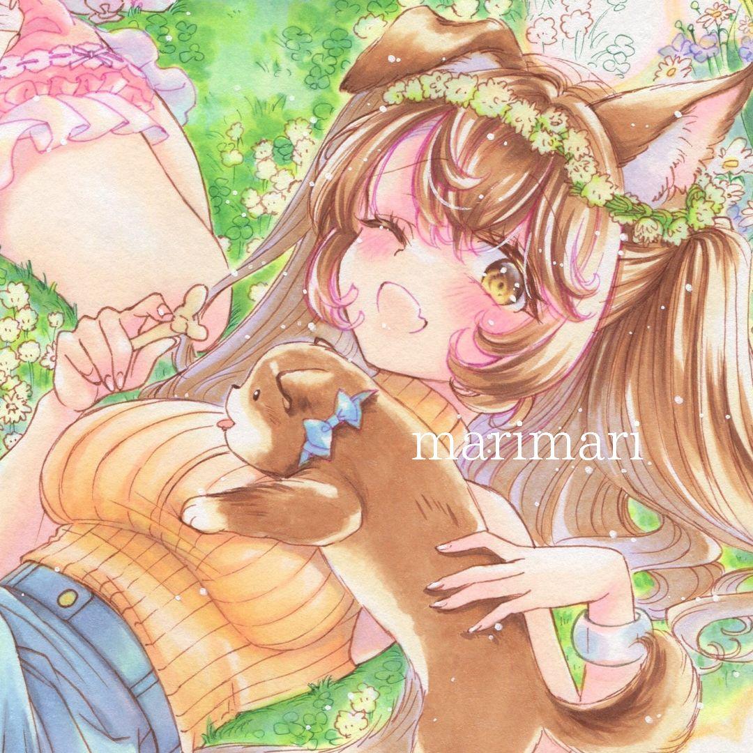 仲良しケモ耳ちゃん達のピクニック