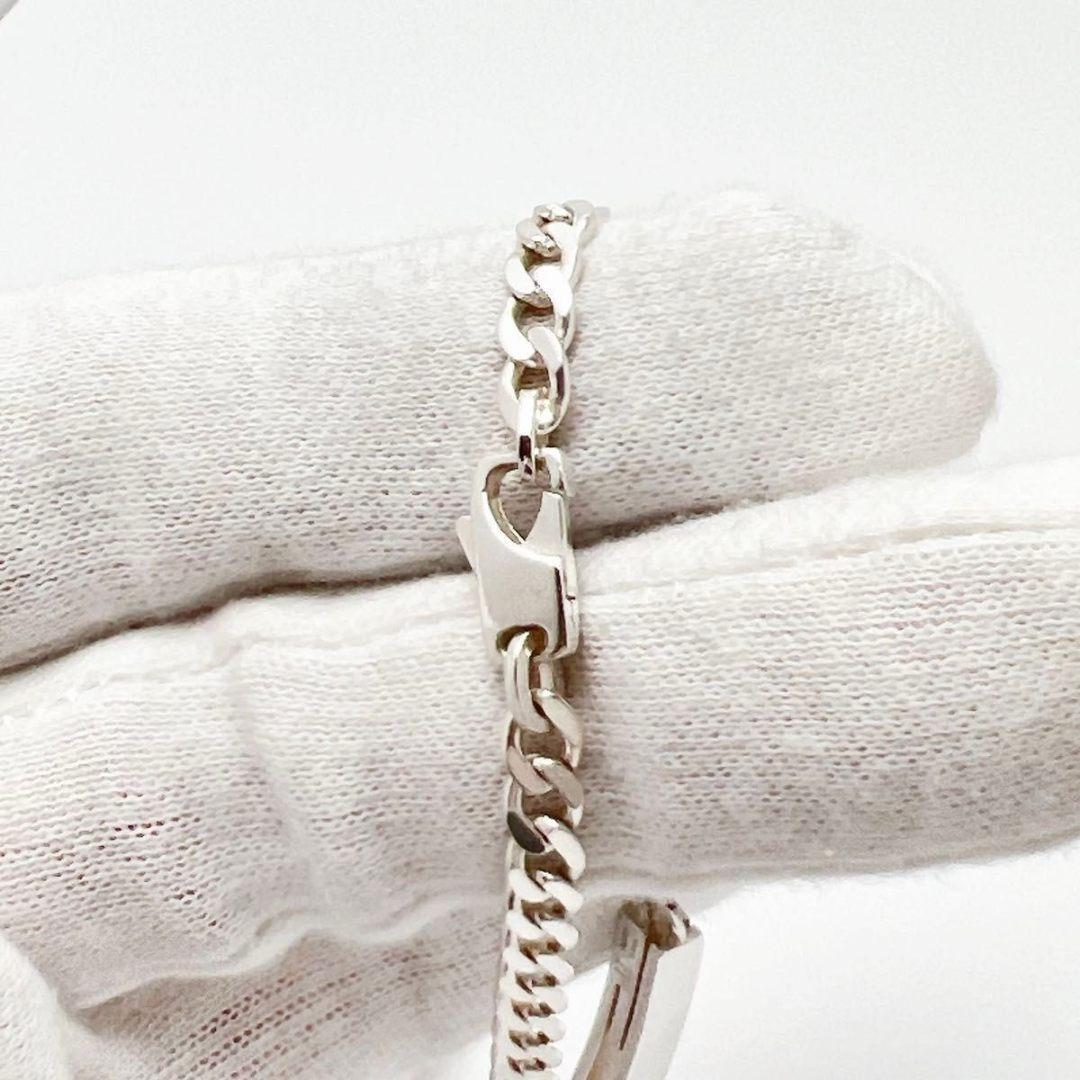 極美品 グッチ GUCCI 925 ブレスレット シルバー OT664 - メルカリ