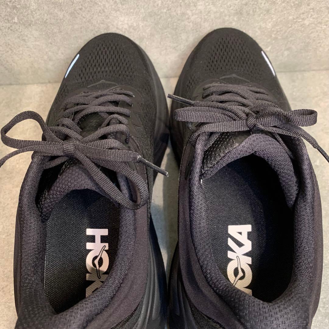 【新品】HOKA ONEONE BONDI 9 ブラック 26.5cm