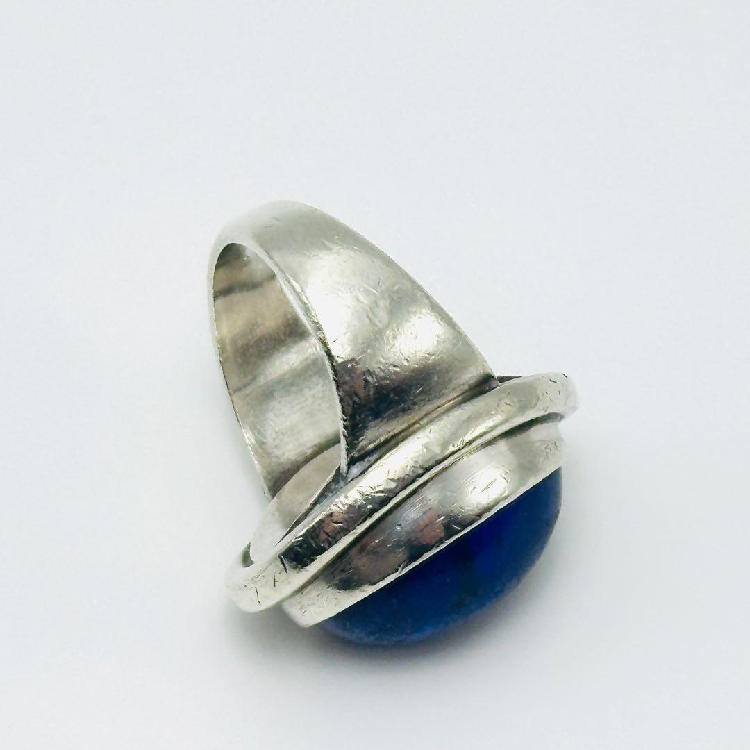 GEORG JENSEN 46A シルバーリング ラピスラズリ 8号 925 - メルカリ