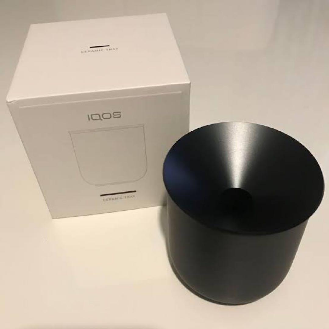 IQOS 純正セラミックトレイ ブラック - メルカリ