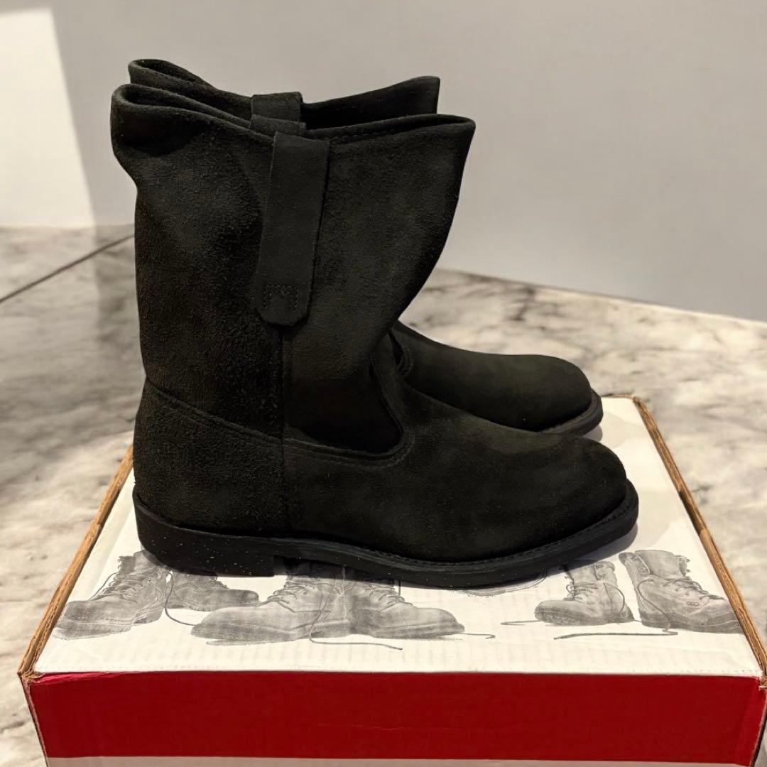 新品 ビームス別注 デッド レッドウィング スエード ペコス ブーツ