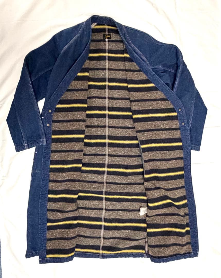 ニードルズ　デニム作務衣コート Sサイズ ニードルズ デニム作務衣コート Sサイズ Needles (ニードルズ) デニム