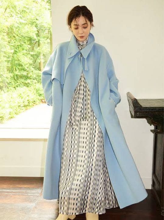 FRAY I.D 【倉科カナさん着用】ウールカシミアトレンチリバーコート