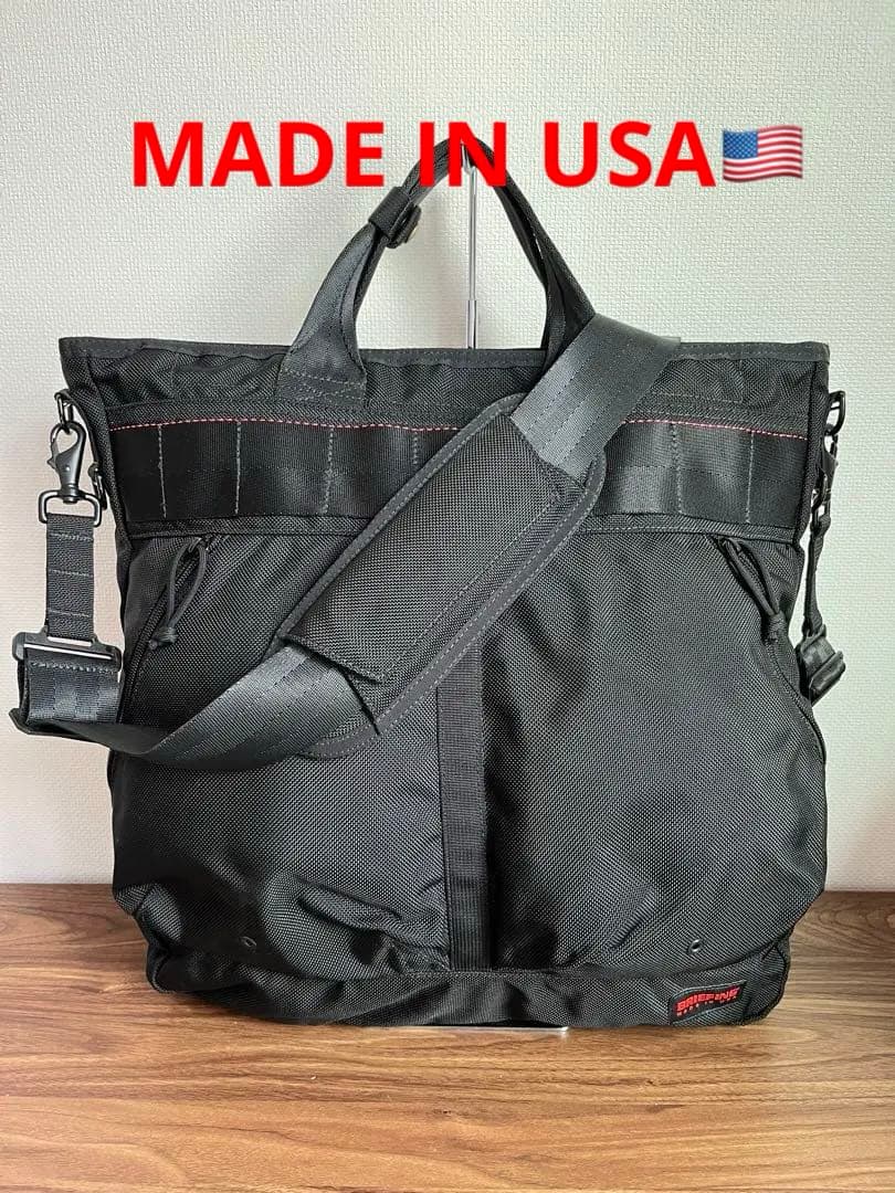 極美品】BRIEFING ブリーフィング ネオステルス ヘルメットバック BK