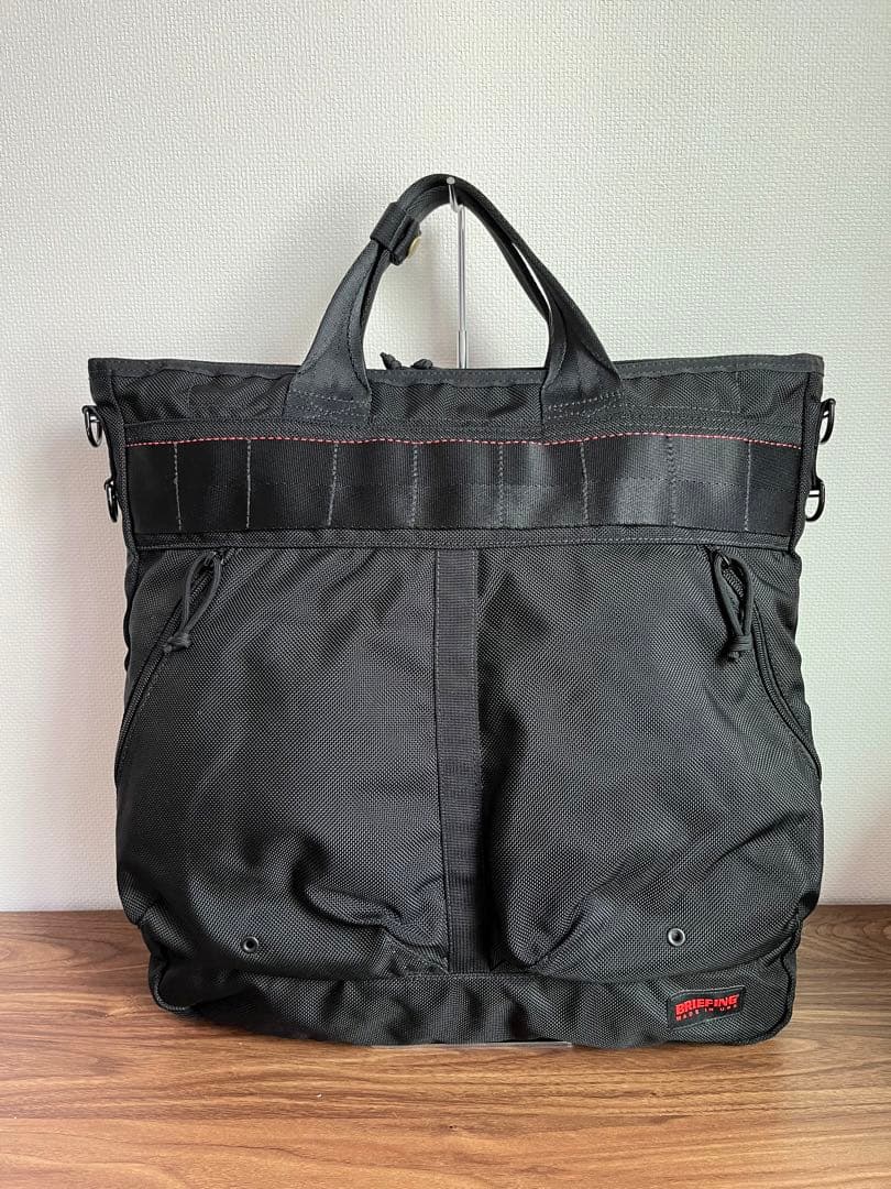 極美品】BRIEFING ブリーフィング ネオステルス ヘルメットバック BK