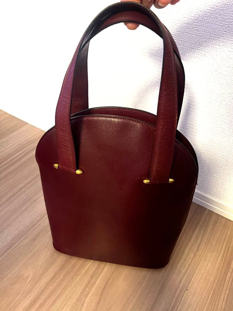 Cartier(カルティエ) マスト トートバッグ ボルドー レザー 楽天市場】カルティエ CARTIER マストライン トートバッグ ショルダー