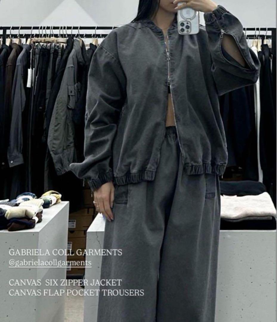 GABRIELA COLL GARMENTS 25SS ZIPPERJACKET - メルカリ