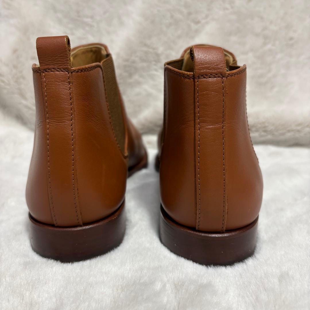 L*i様 エルメス サイドゴアブーツ チェルシーブーツ 22cm キャメル