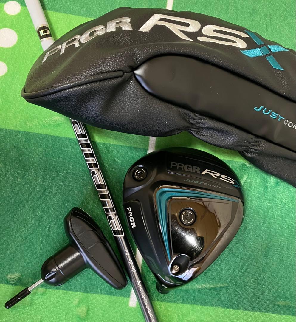 限界値 PRGR RSX F ドライバー ヘッド&ヘッドカバー(おまけ付き) RS PRGR F DRIVER / プロギア Xシリーズ ドライバー 2024年モデル TOUR
