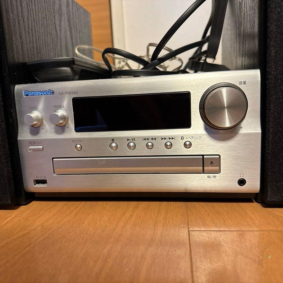 Panasonic SC-PMX80ミニコンポ - メルカリ