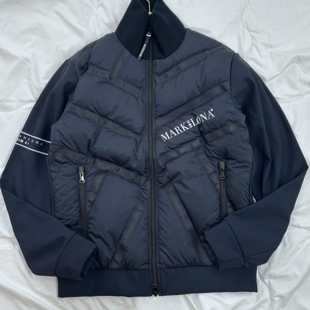 美品 2024年モデル MARK&LONA マークアンドロナ ダウンジャケット MARK&LONA（マークアンドロナ） ダウンジャケット ベージュ×白