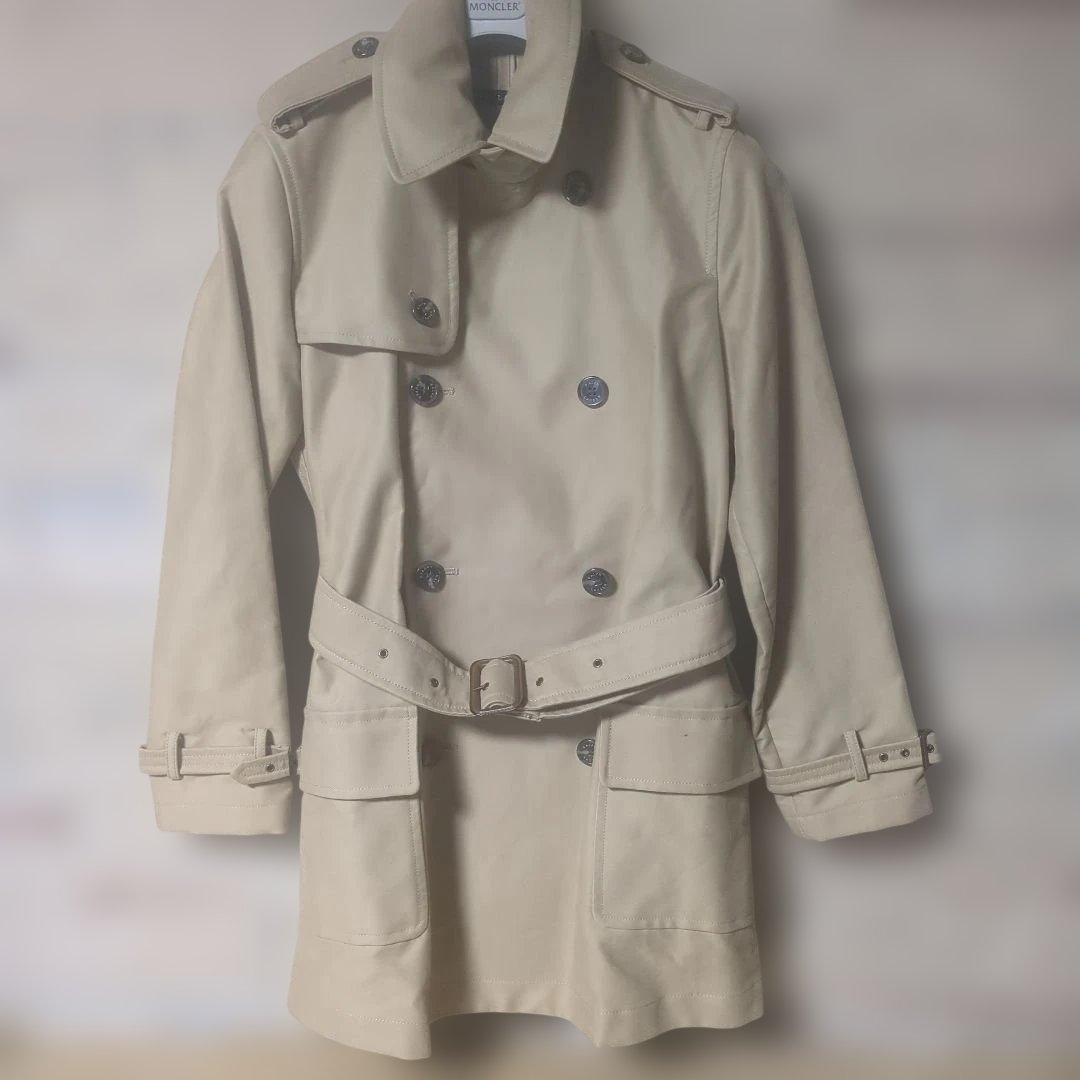 未使用♡RALPH LAURENベージュ ダブルブレスト トレンチコート - メルカリ