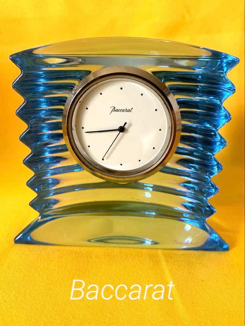 ✨Baccarat バカラ・クリスタルsky blue✨ごめんなさい価格 バカラ ナンシー クリスタルウィスキーグラス