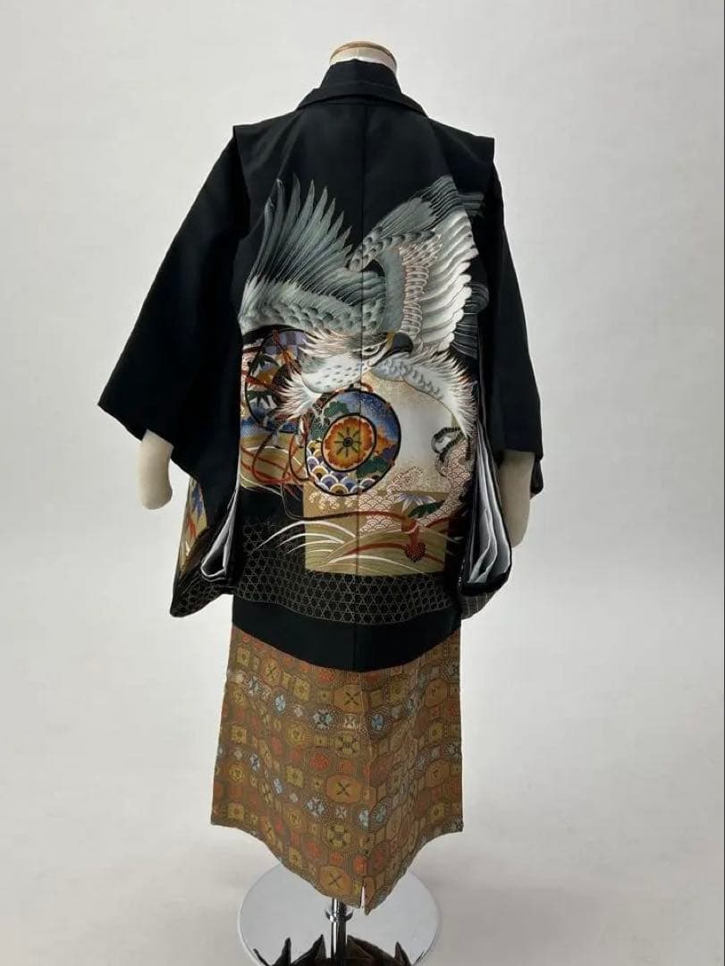 七五三 5歳 絵羽織袴セット 110cm ③