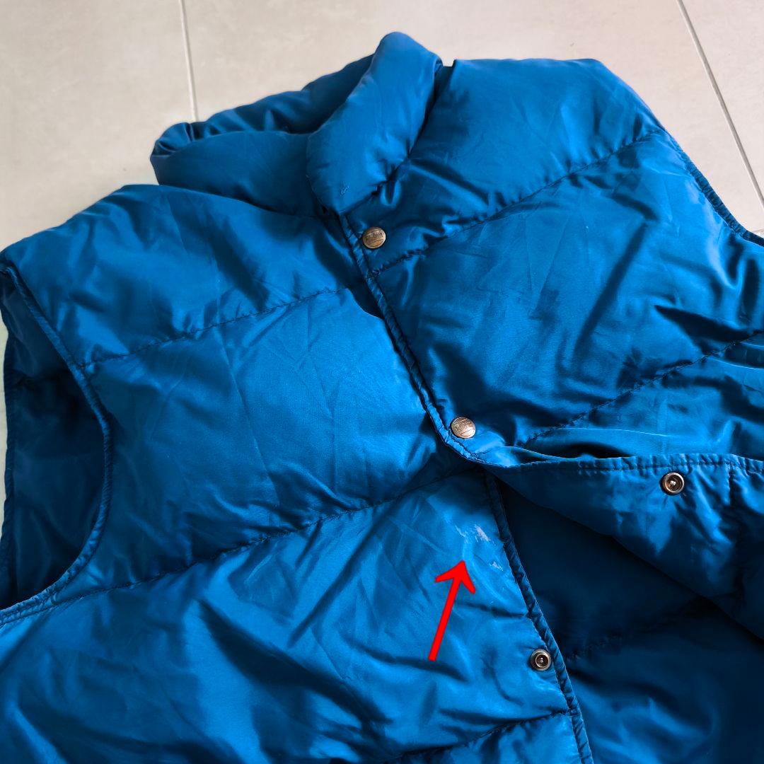 90s L.L.Bean ダウンベスト ブルー VINTAGE アウトドア