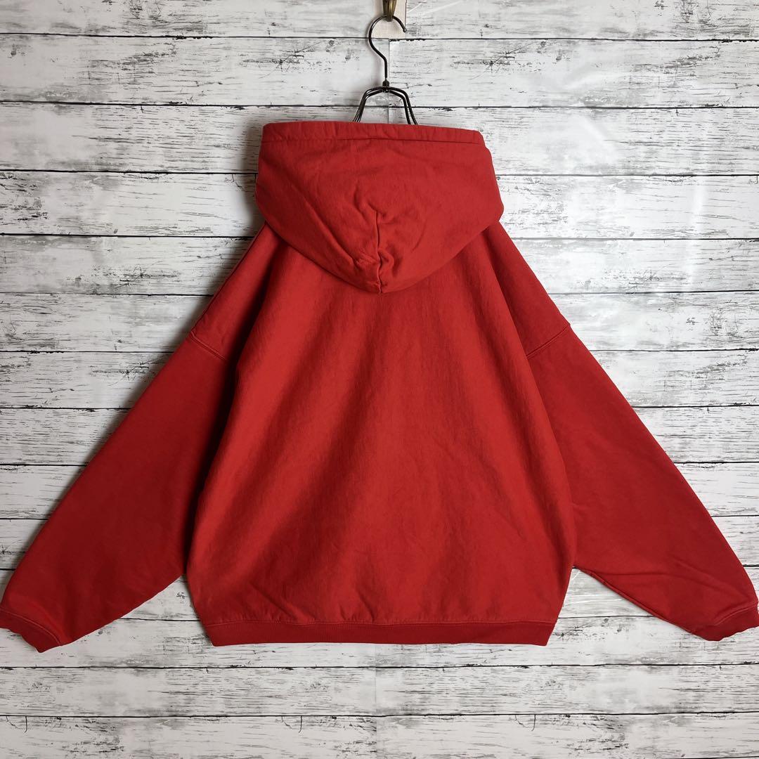 STUSSY◎クラウンロゴ刺繍 XL ビッグサイズ パーカー D332 - メルカリ