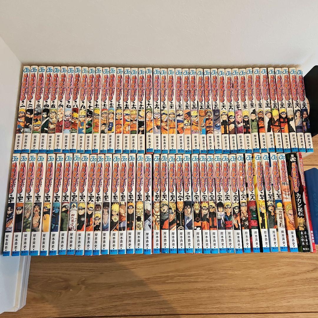 NARUTO 全巻セット 72巻 初版多数 - メルカリ
