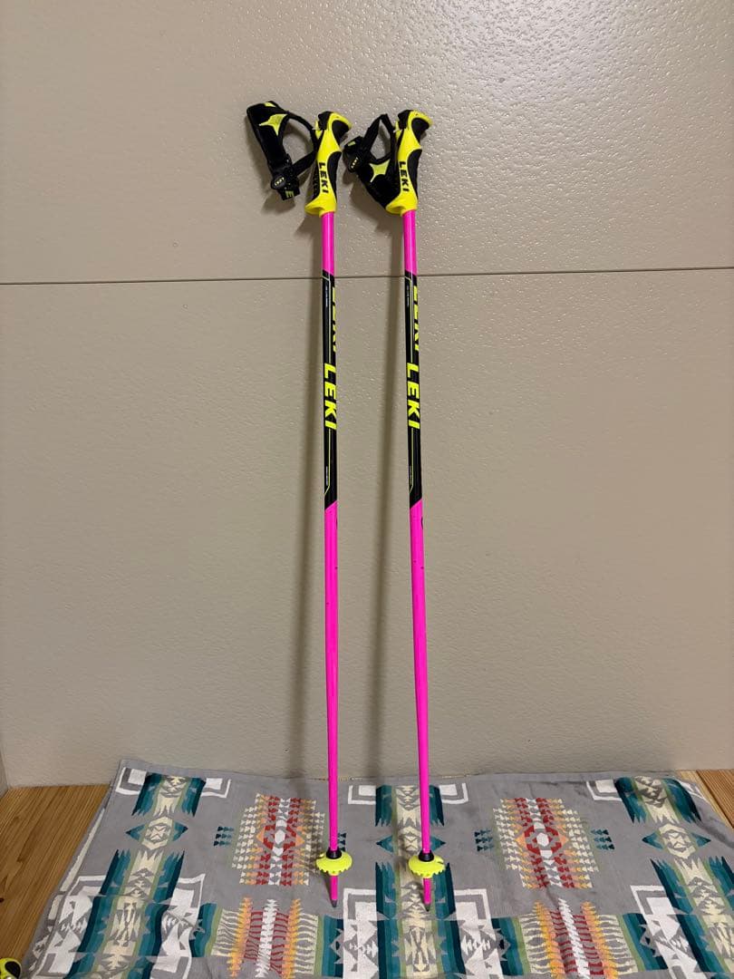 レキストック　ピンク ヨドバシ.com - レキ LEKI RIDER ジュニア スキー ストック ピンク