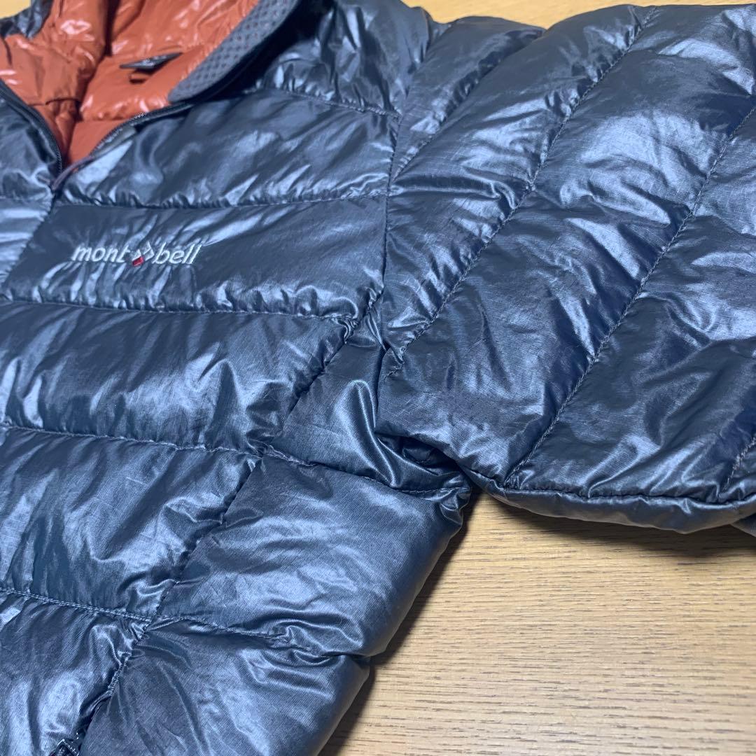 モンベル U.L. ダウンガイドパーカ ガンメタリック レディースM 廃盤