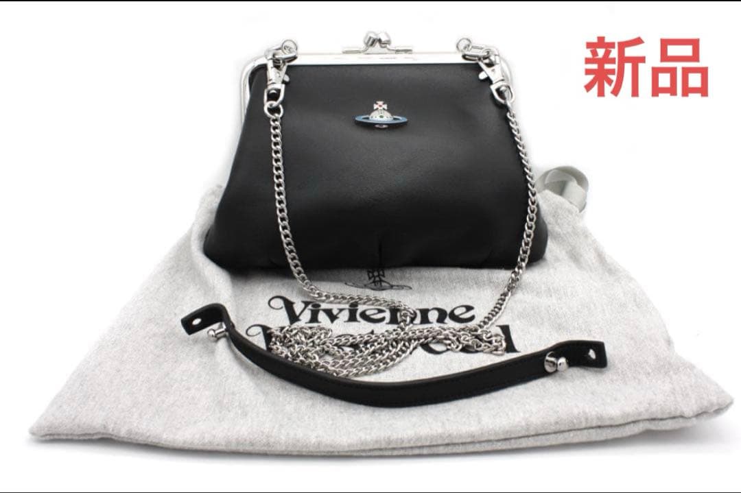 正規品 ヴィヴィアンウエストウッド ショルダーバック がま口 新品