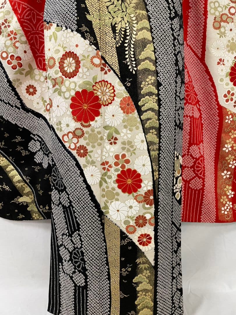 WA-Modern】正絹 桶絞り 京友禅 振袖7点フルセット - メルカリ