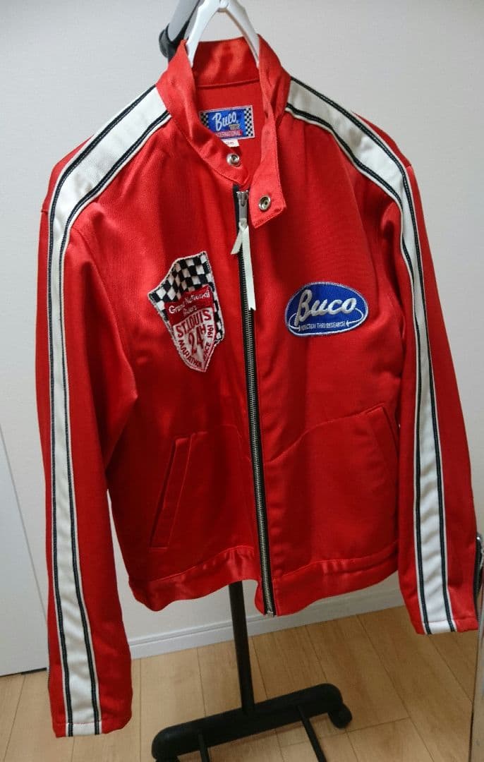 BUCO ブコ レーシングジャケット レッド赤 36WINNER JKT RED - メルカリ