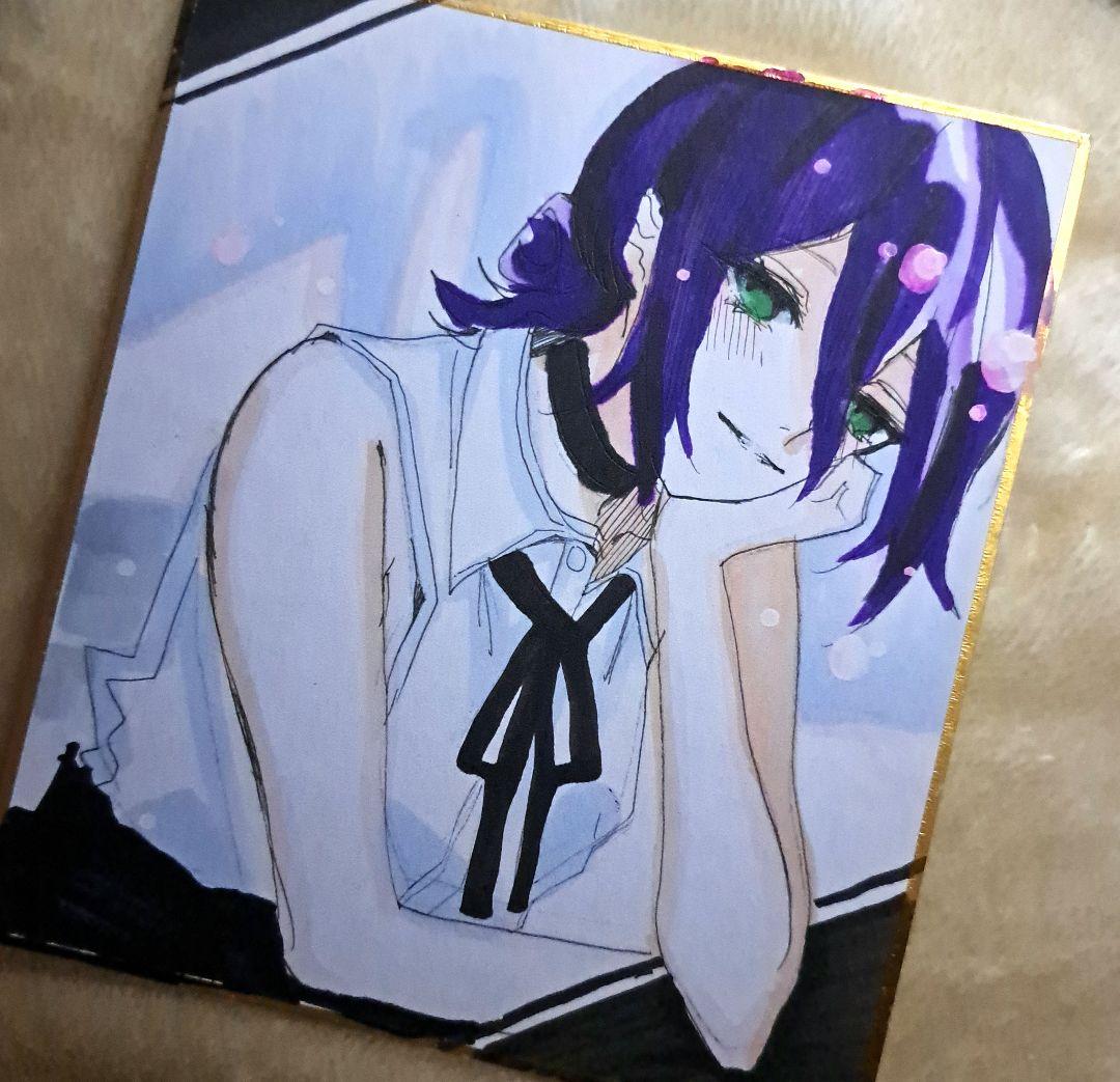 K*様 チェンソーマン レゼ 手描きイラスト - メルカリ