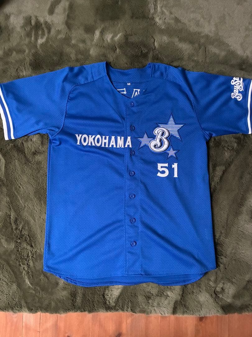 横浜DeNAベイスターズ　宮崎敏郎　復刻ユニフォーム　サイズL 横浜DeNAベイスターズ ユニフォーム Lサイズ 宮崎敏郎 プロ野球