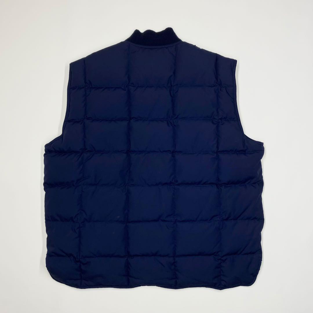 人気】80s エディーバウアー ダウンベスト XL キルティング ビンテージ